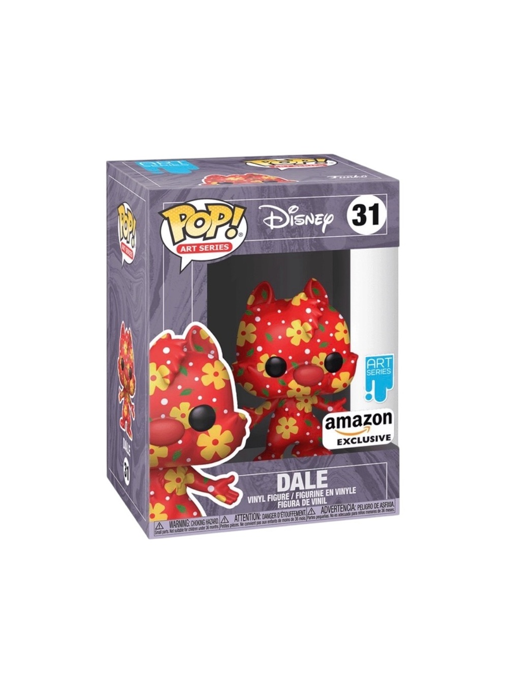 Vaulted New in Sealed Hard Stack Protector Exclusive Art Series Dale Funko Pop